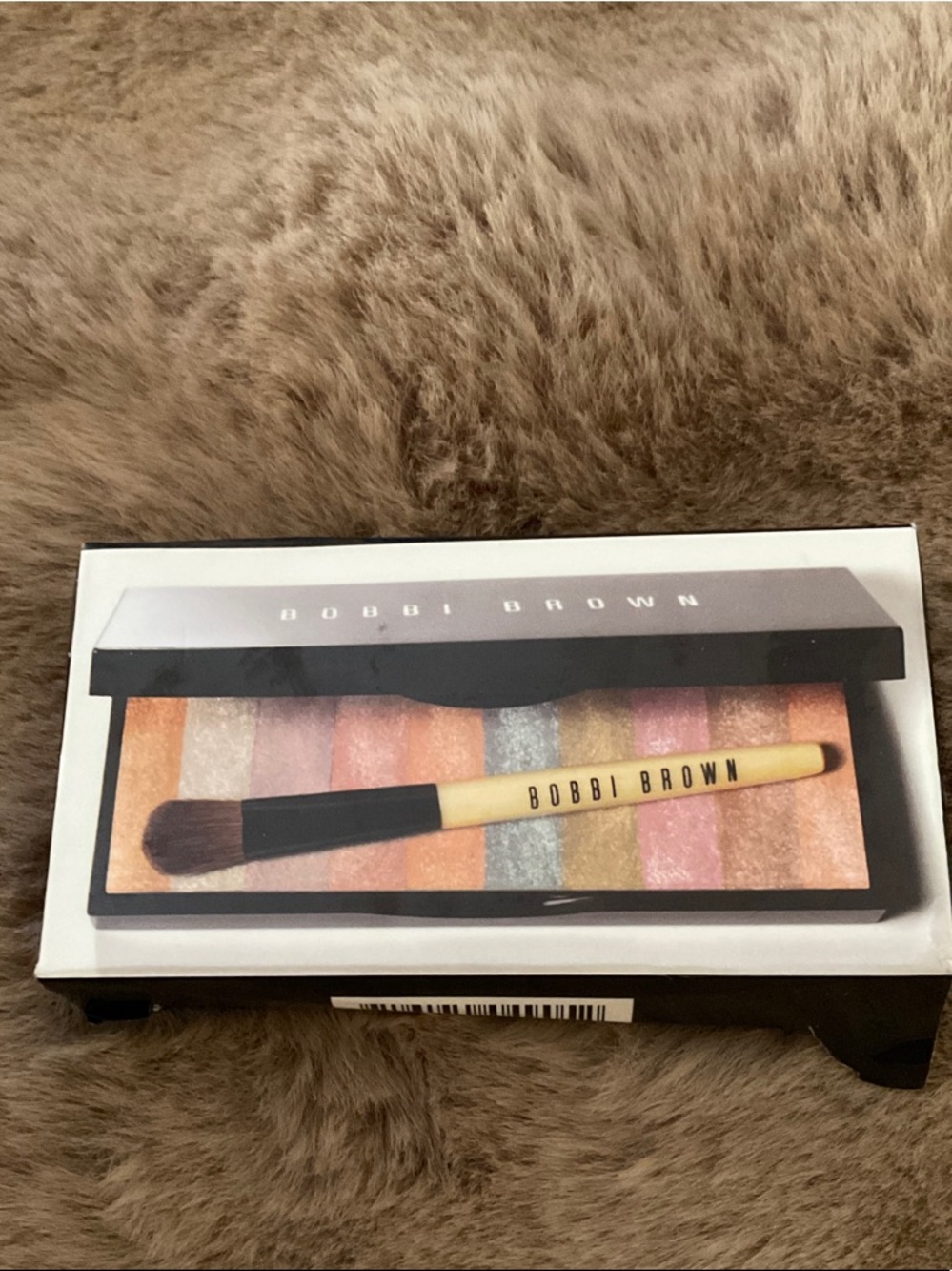 NEW IN BOX BOBBI BROWN SHIMMER BRICK EYE SHADOW PALETTE BOX IS SMUSHED ON BOTTOM